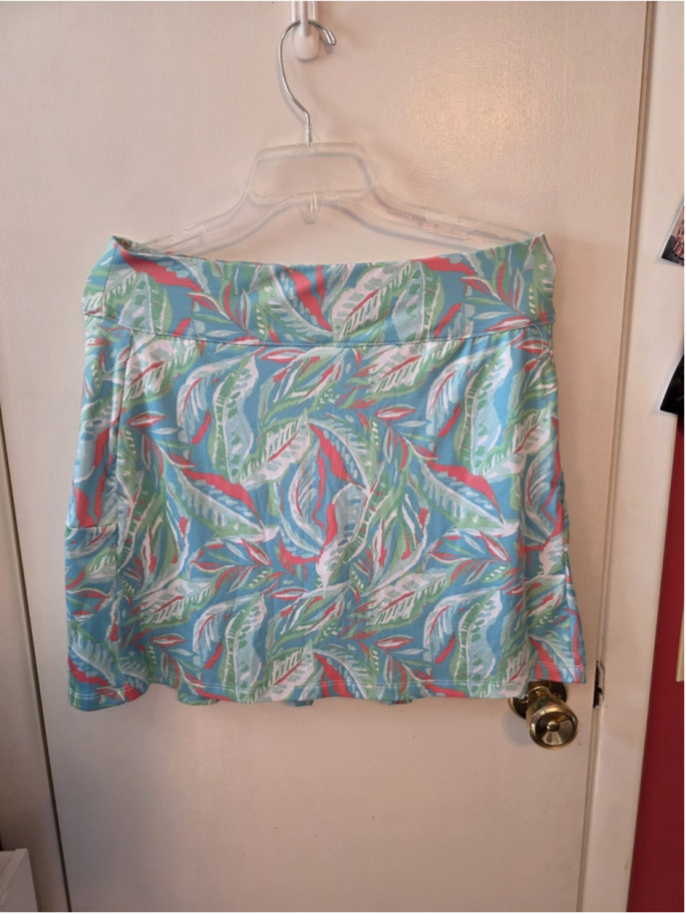 Emerald 18 Skort Women S Golf Skirt Floral Lined Athletic Athleisure Pickleball